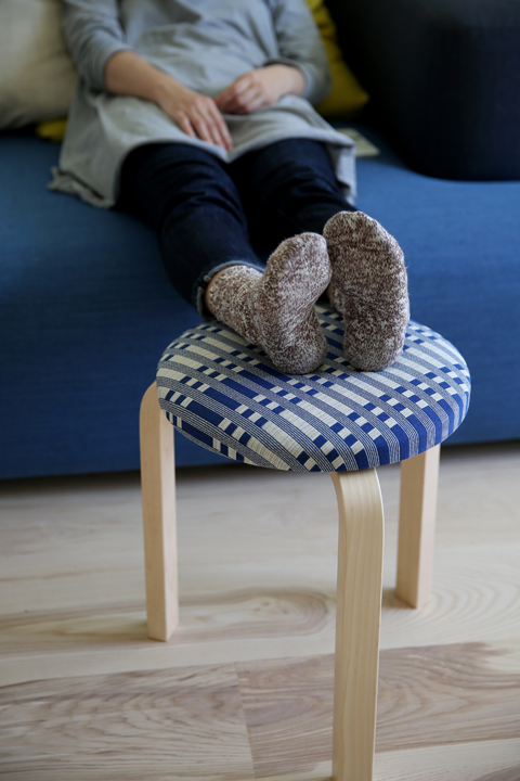 artek × comme des garcons グレイ × 岡本太郎 stool60