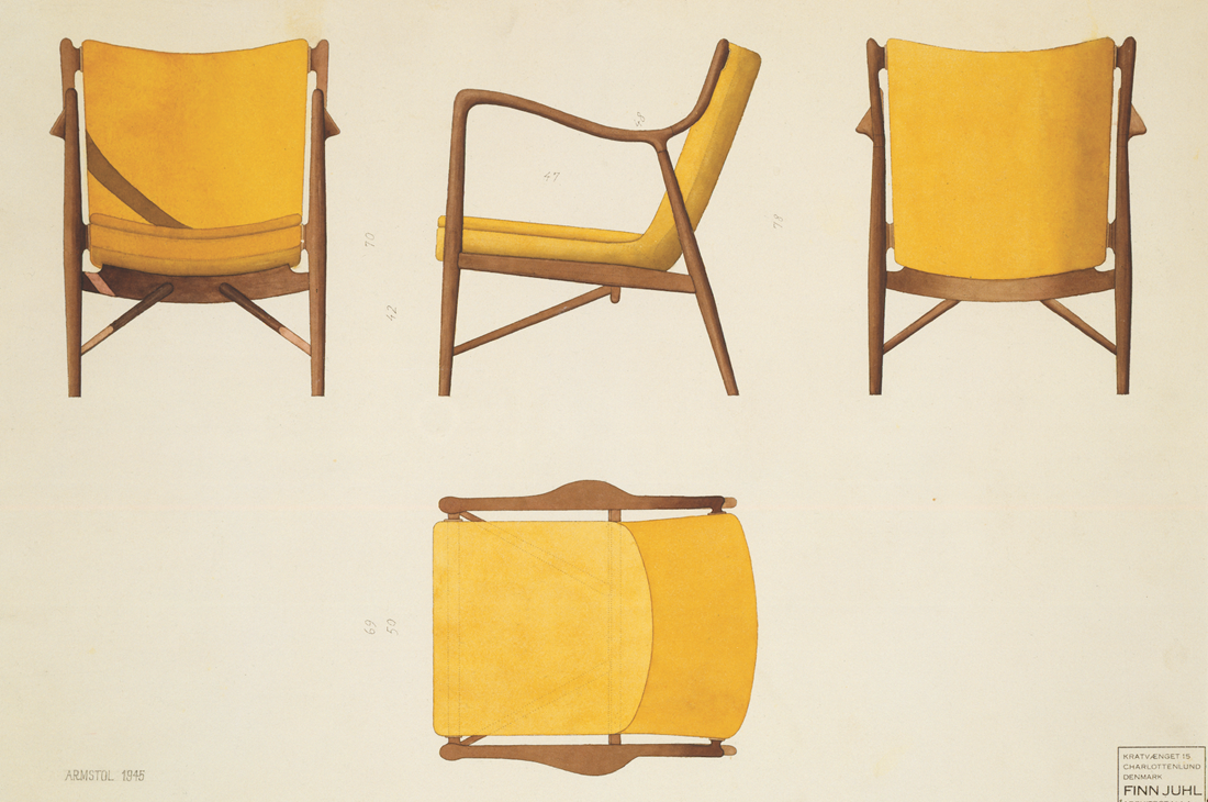 Finn Juhl（フィン・ユール）No.45チェア