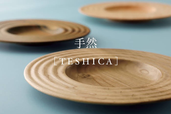 手然(TESHICA)の木のアートピース